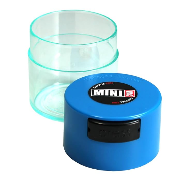 Tightvac 40g Vacuum Sealed Airtight Canister - Clear Body