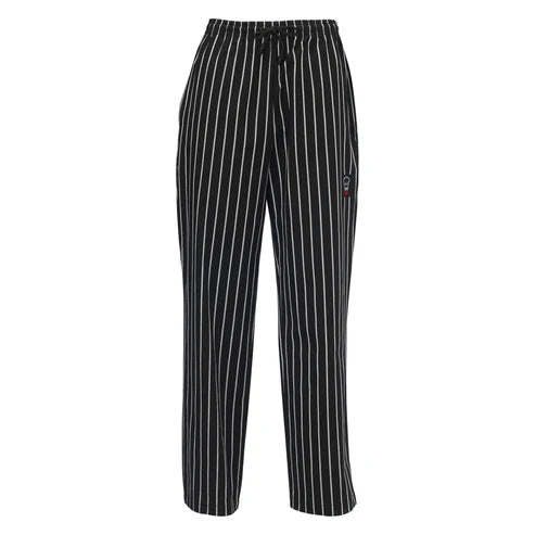 Chef Pants, Woven Chalkstripe
