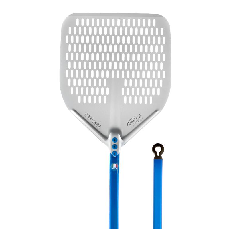 Aluminum Rectangular Perforated Pizza Peel 41x41