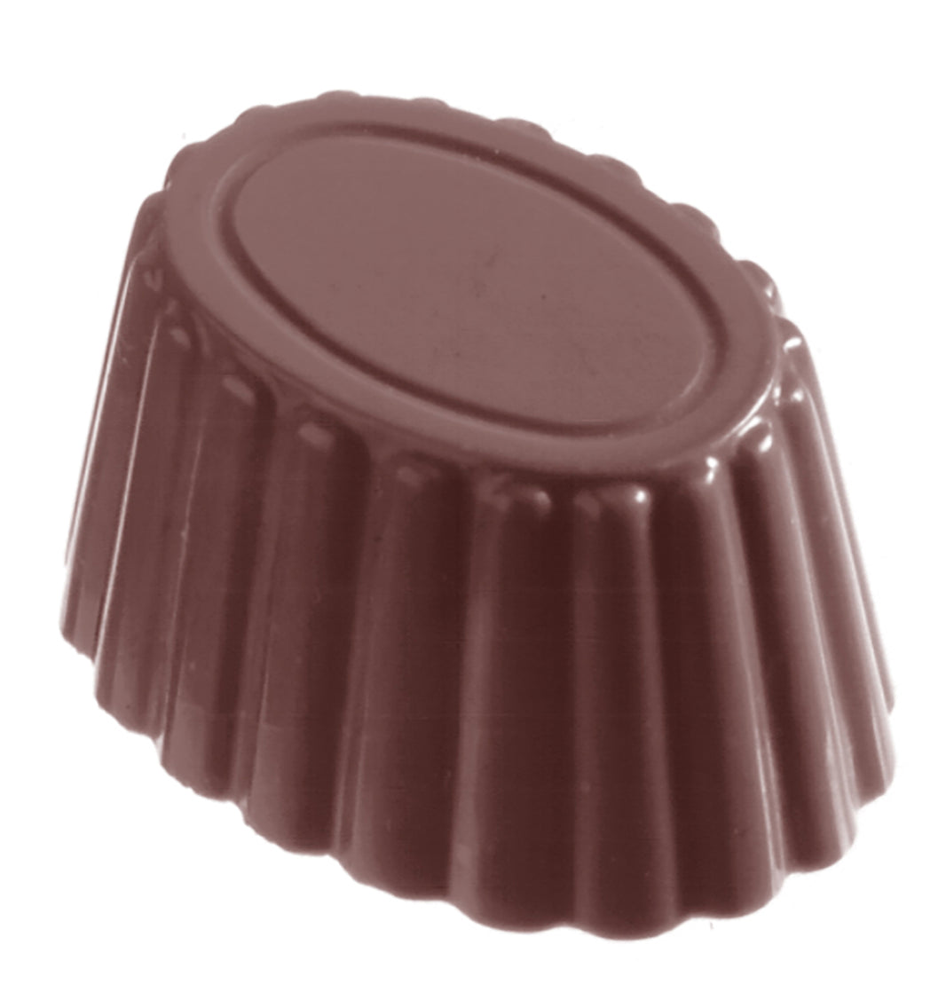 CUVET OVAL PC CHOCOLATE MOLD -24PCS/12G