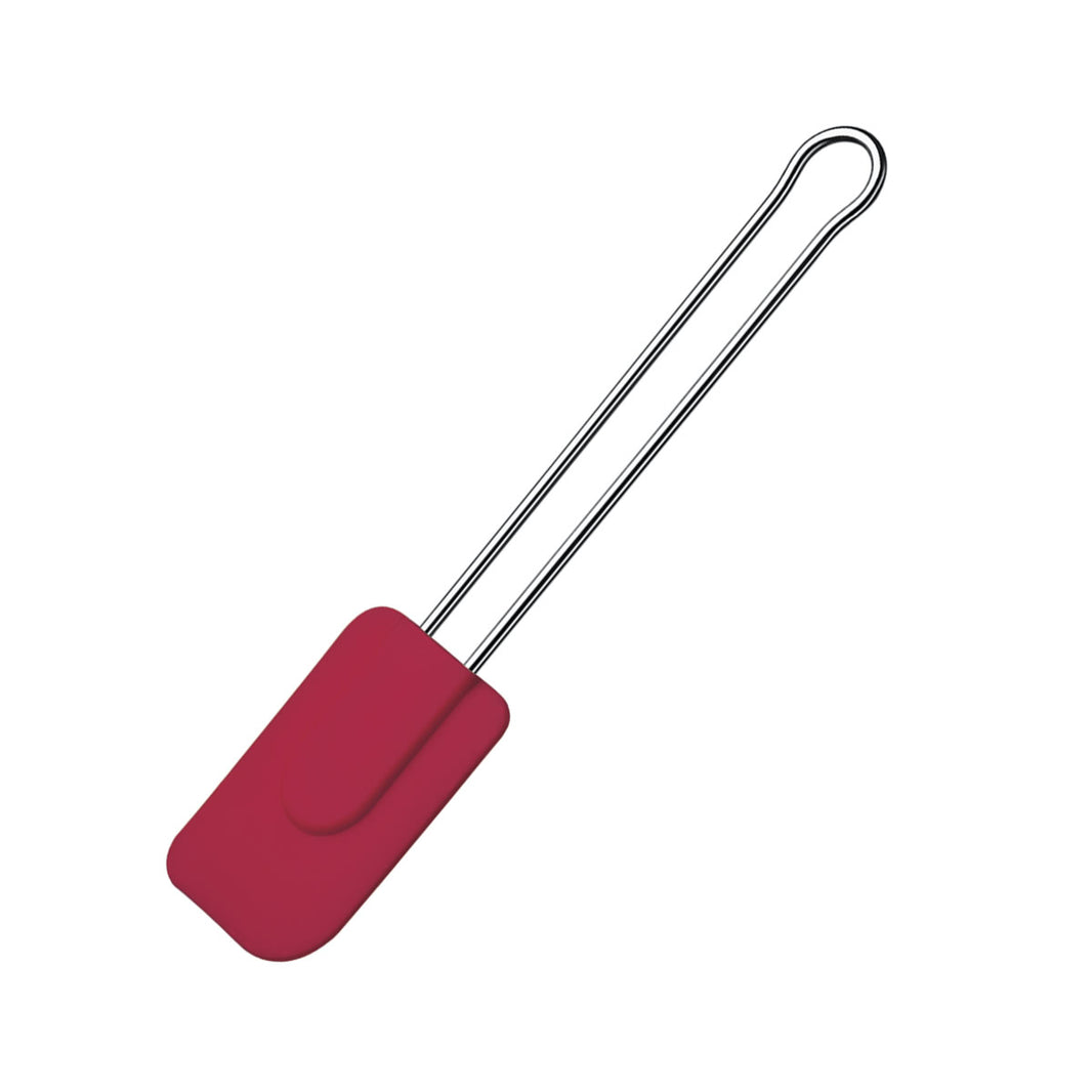 12.75" Spatula, with S/S Wire Handle, Flat Shape, Silicone