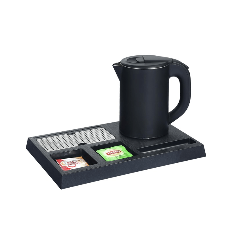 Hotelloop New Electric Kettle Tray Set for Hotel 0.8l CE