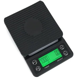 COFFEE SCALE 3000G PLASTIC, BLACK