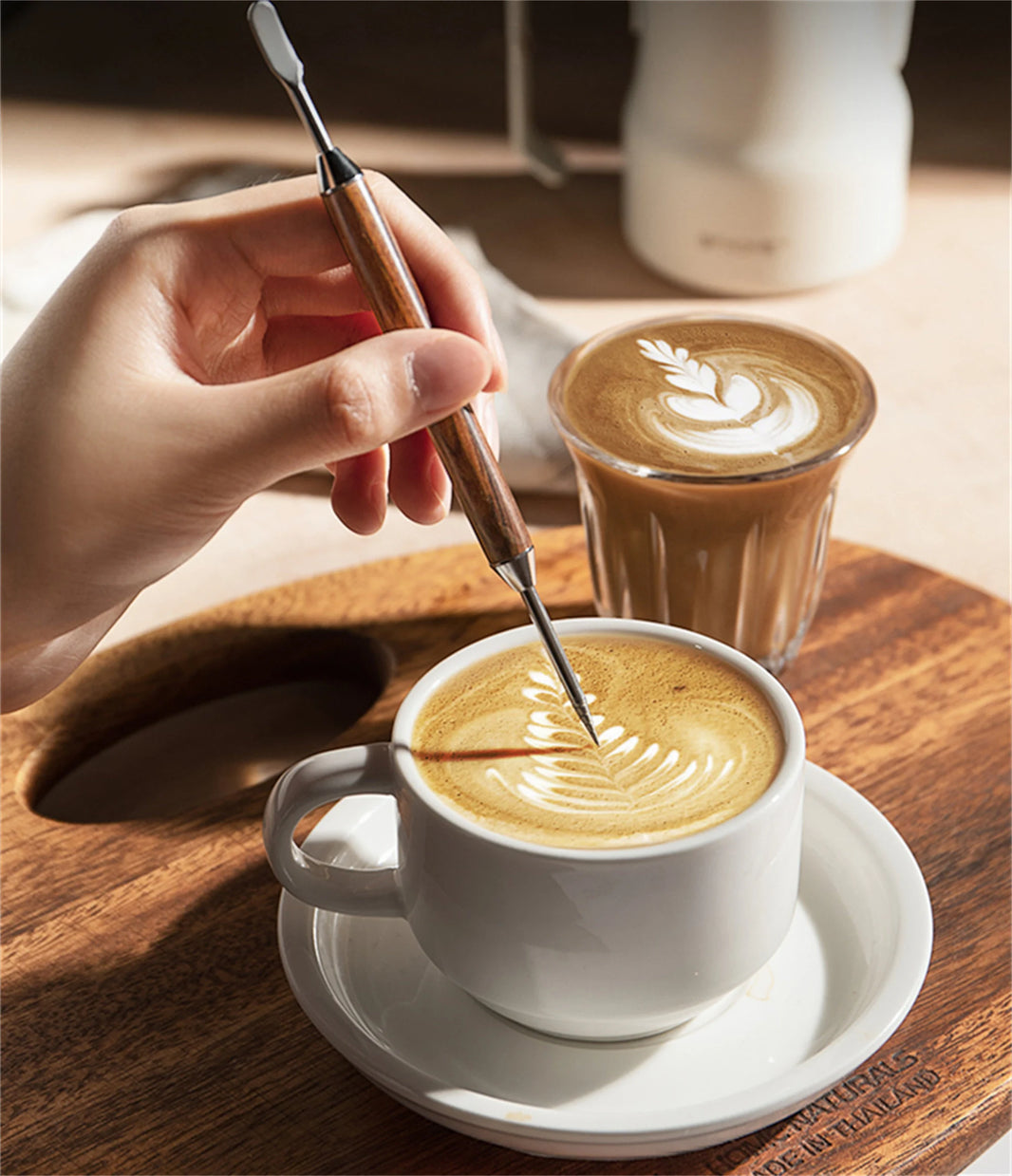 Stainless Steel Coffee Art Pen-3piece set - Brewing Edge