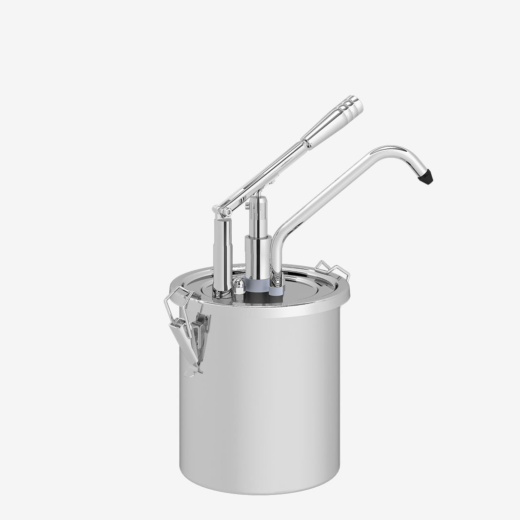 Lever Dispenser with 3 Ltr. Stainless Steel Locksafe Container