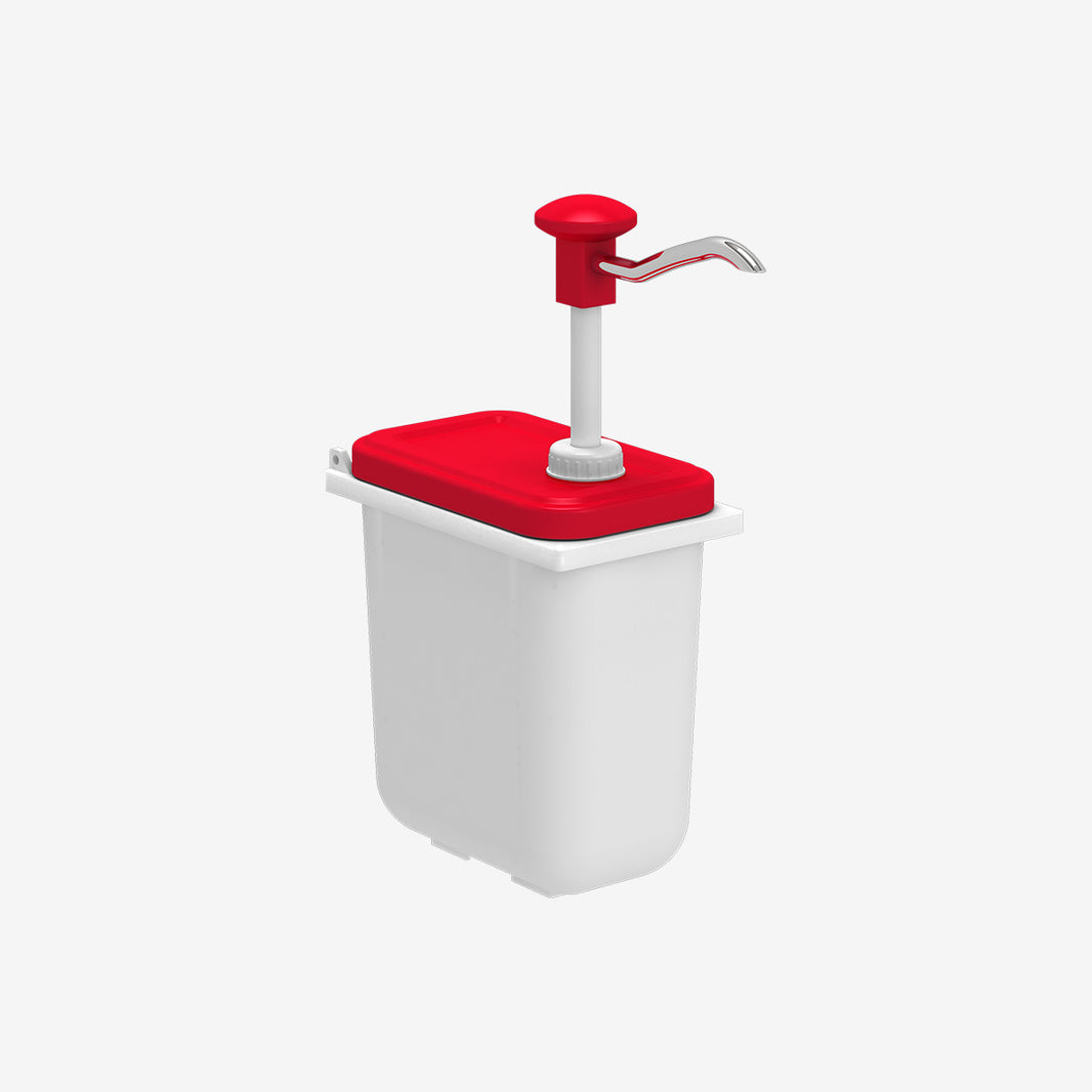 Push Button Dispenser with 1,9 Ltr. Fountain Jar