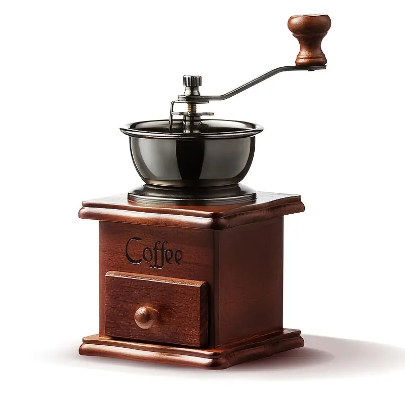 Wooden Manual Coffee Grinder - Brewing Edge