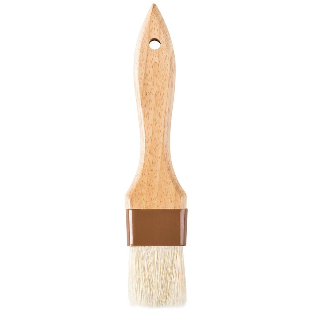 1 1/2" Boar Hair Pastry Basting Brush / Winco
