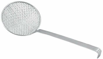 Mesh Skimmer Round With Strip Handle S/S