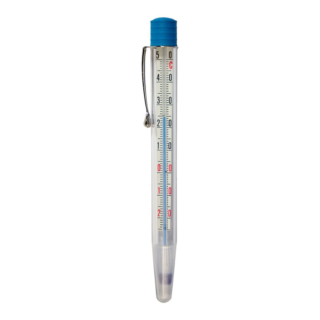 Thermometer with metal clip range -20 ° C to 50 ° C - Thermohauser