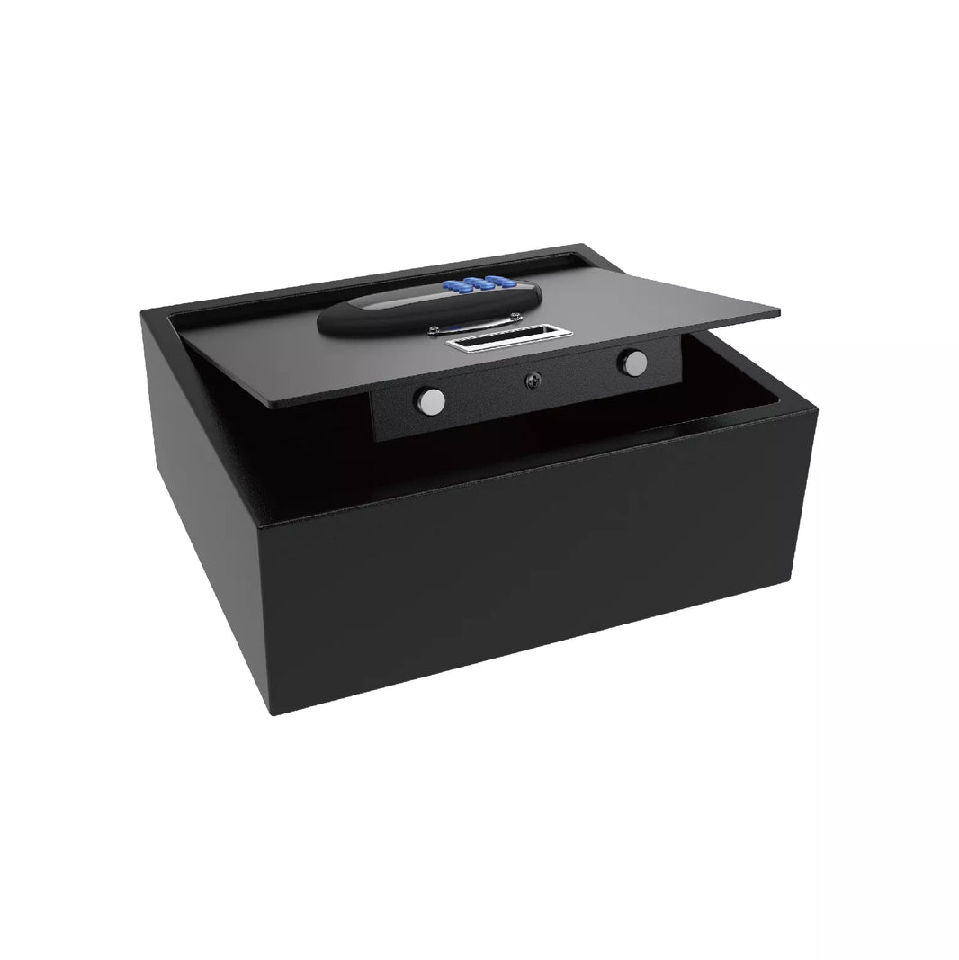 Safe Box Top Opening Matte Black