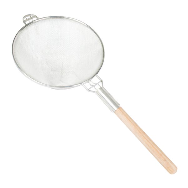 13 3/4" Reinforced Heavy-Duty Tin Strainer / Tablecraft