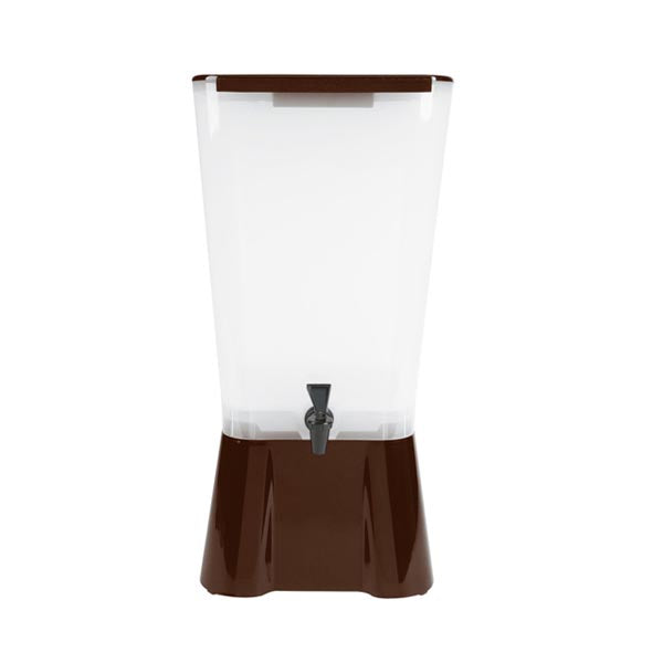 5 Gallon Brown Beverage / Juice Dispenser / Tablecraft
