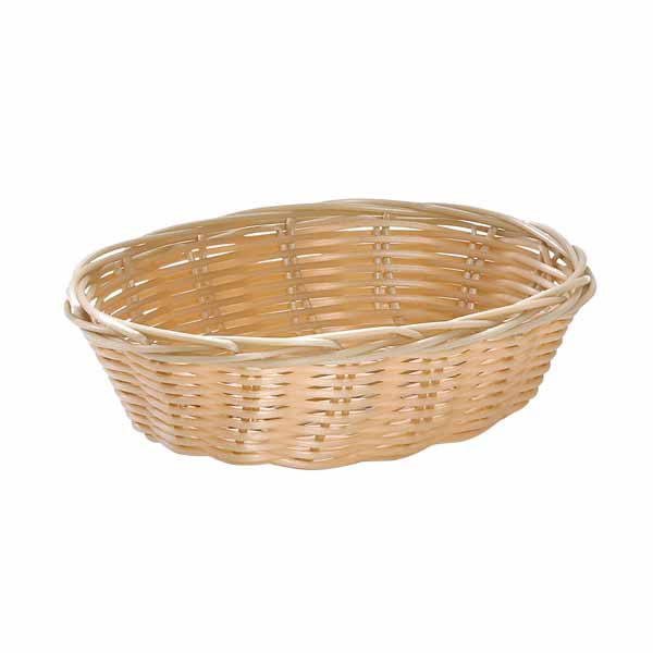 7" Oval Handwoven Basket / Tablecraft