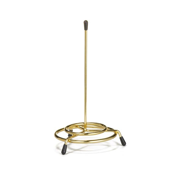 Metal 6" Brass Plated Check Spindle / Tablecraft