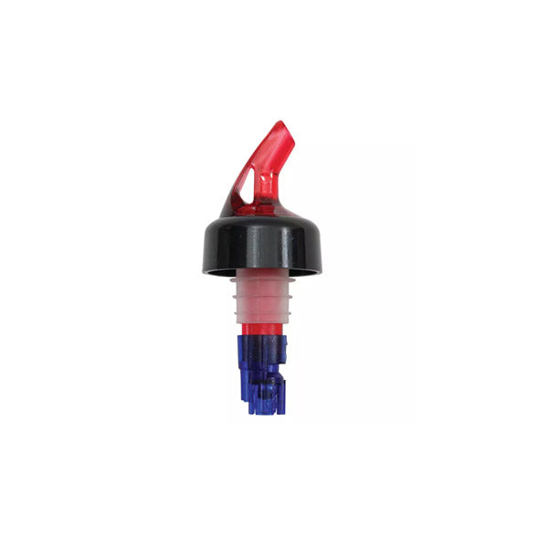 7/8 Oz Blue Dip, Red Spout Proper Pour™ / Tablecraft