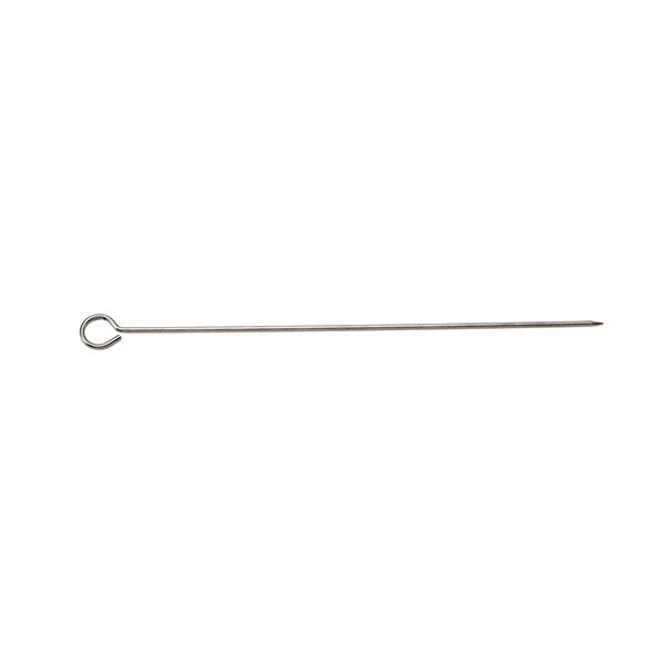 Metallic 10" Oval Stainless Steel Skewer