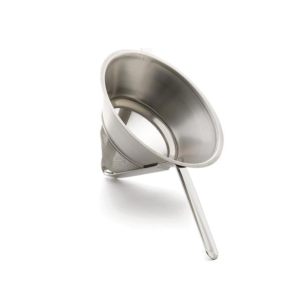 Stainless Steel 2 Quart Bouillon Strainer with Fine Mesh / Tablecraft