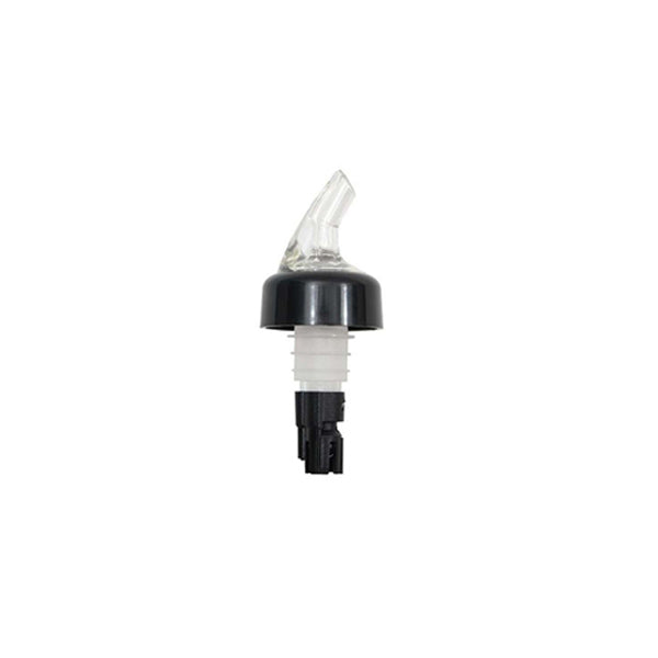 5/8 Oz Black Dip Tube, Clear Spout Proper Pour™ / Tablecraft