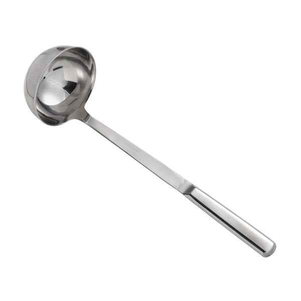 Stainless Steel 12" One-Piece 6-Ounce Soup Serving Ladle / Tablecraft