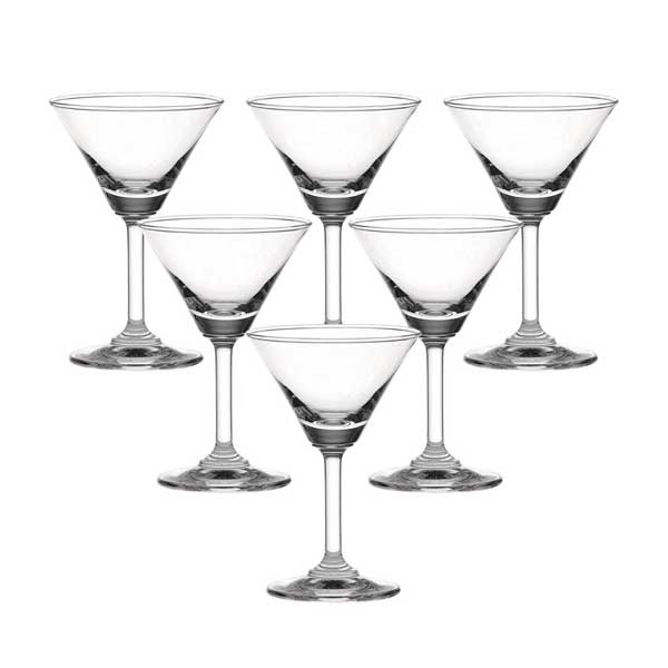 Ocean 95ml 6-Piece Set Classic Cocktail Glasses / Clear