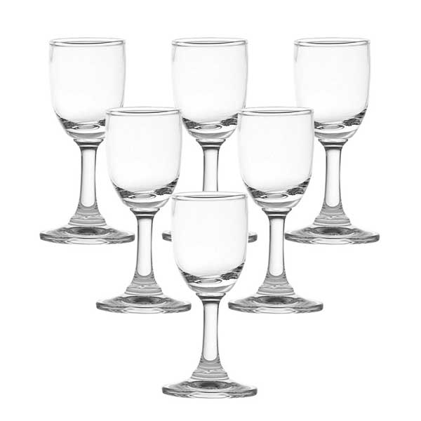 Ocean 30ml 6-Piece Set Liqueur Glass / Clear