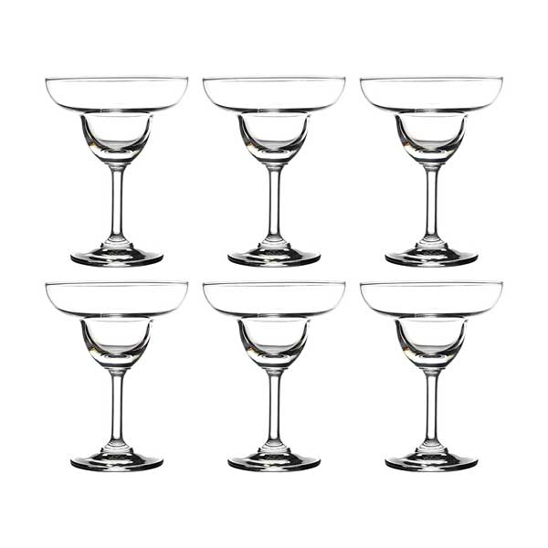 Ocean 200ml 6-Piece Set Classic Margarita Glass / Clear