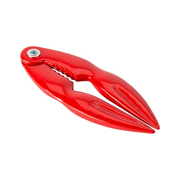 5 1/2" Red Cast Aluminum Claw-Shaped Lobster / Shellfish Cracker / Tablecraft
