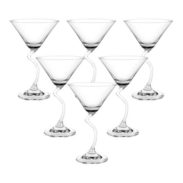 Ocean 210ml 6-Piece Set Cocktail Martini Glass / Clear