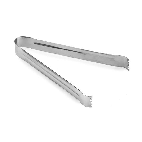 Pom Tongs, Satin Finish Stainless Steel - 9"