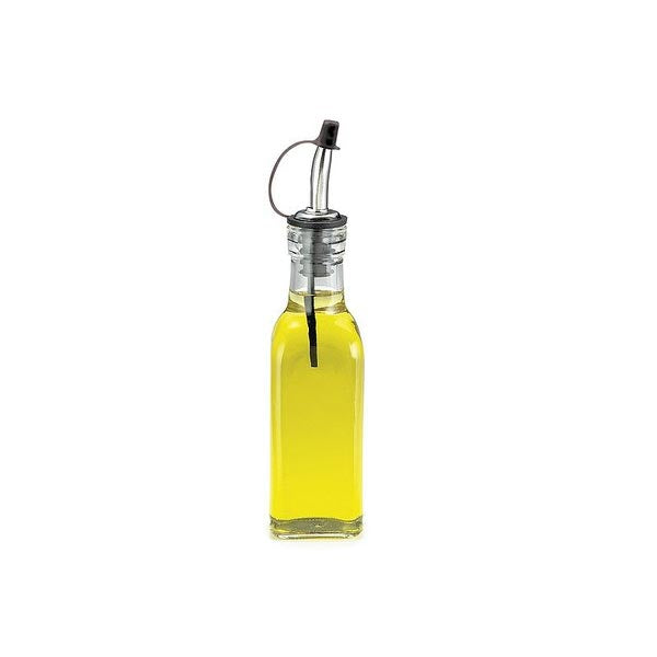 6 Oz Prima™ Bottle With SS Pourer & Tethered Cap (599PTC) / Tablecraft