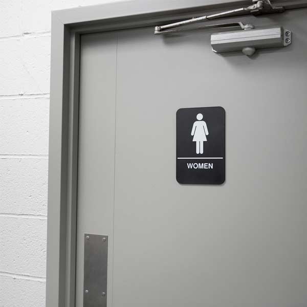 "Women" Braille Sign / Tablecraft