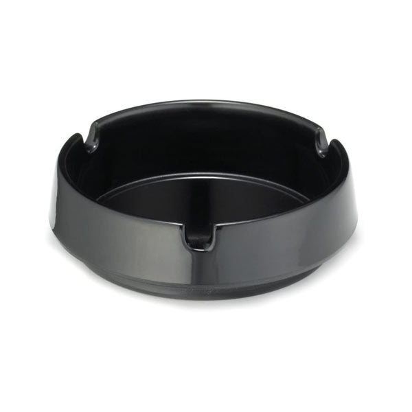 Round Stacking Ashtray Black / Tablecraft
