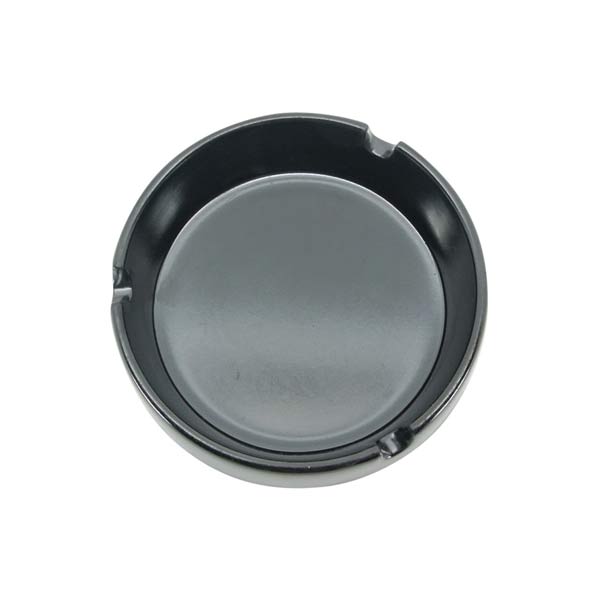 Round Stacking Ashtray Black / Tablecraft