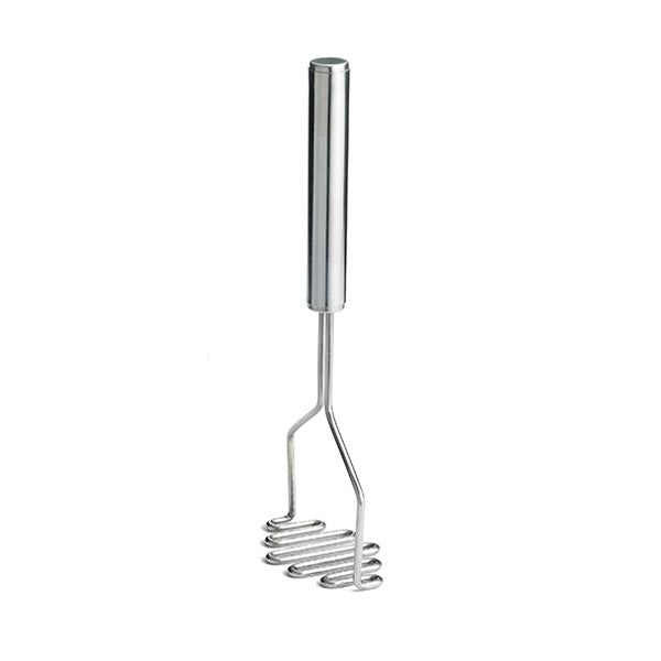 Stainless Steel 12" Silver Diamond Face Potato Masher / Tablecraft