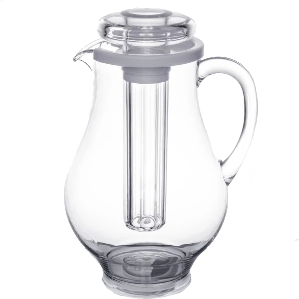 2 Qt. Polycarbonate Pitcher with Ice Core / Tablecraft