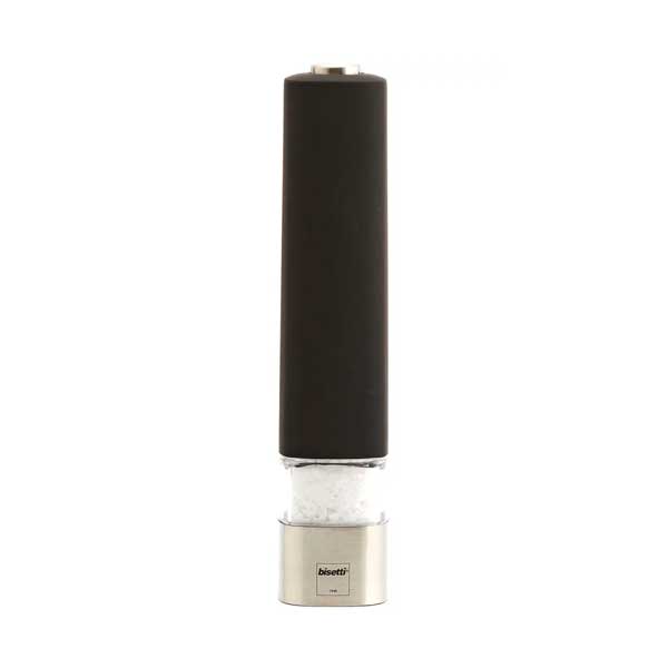 Black Electric Salt And Pepper Grinder Bisetti