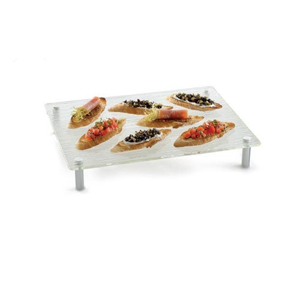 Cristal Collection 16" x 12" Rectangular Acrylic Riser / Tablecraft