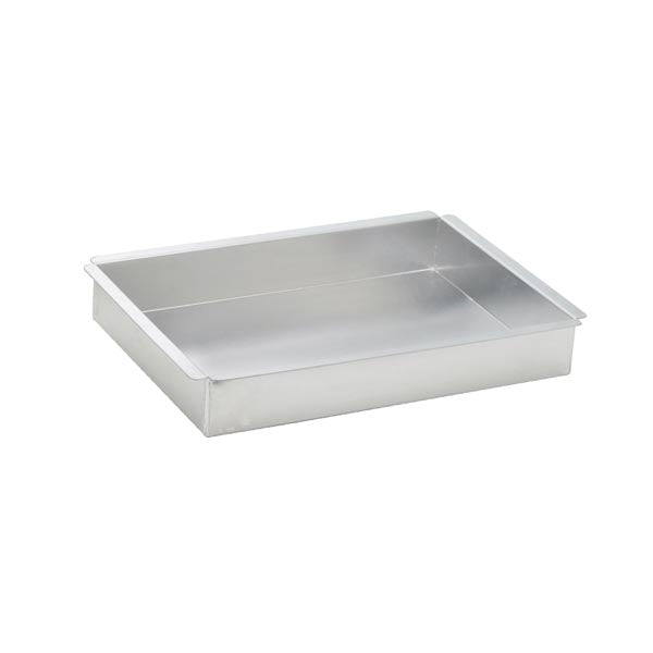 13" x 9" x 2" Rectangular Aluminum Cake Pan / Winco
