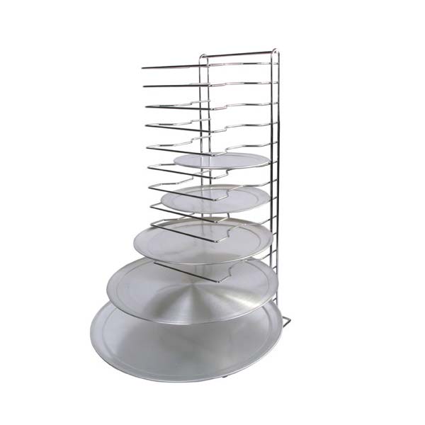 15 Shelf Pizza Pan Rack Assembled / Winco