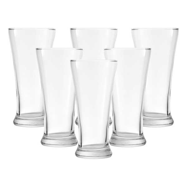 Ocean 340ml 6-Piece Set Pilsner Glass / Clear