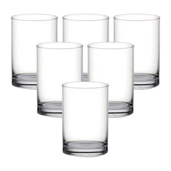 Ocean 175ml 6-Piece Set Fin Line Juice Glass / Clear