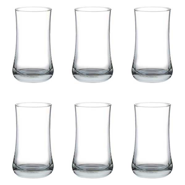 Ocean 280ml 6-Piece Set Aloha Glass Highball Tumbler / Clear