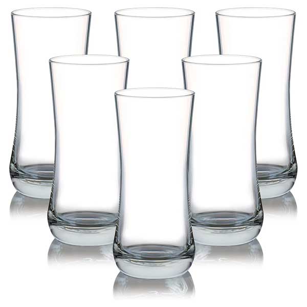 Ocean 360ml 6-Piece Set Aloha Glass Highball Tumbler / Clear