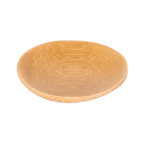 2 1/2" Bamboo Disposable Round Dish / Tablecraft