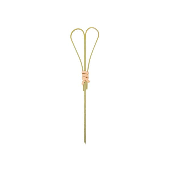 4½" Heart Looped Bamboo Pick / Tablecraft