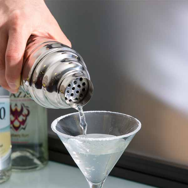 16 oz. Stainless Steel 3-Piece Cocktail Shaker / Tablecraft