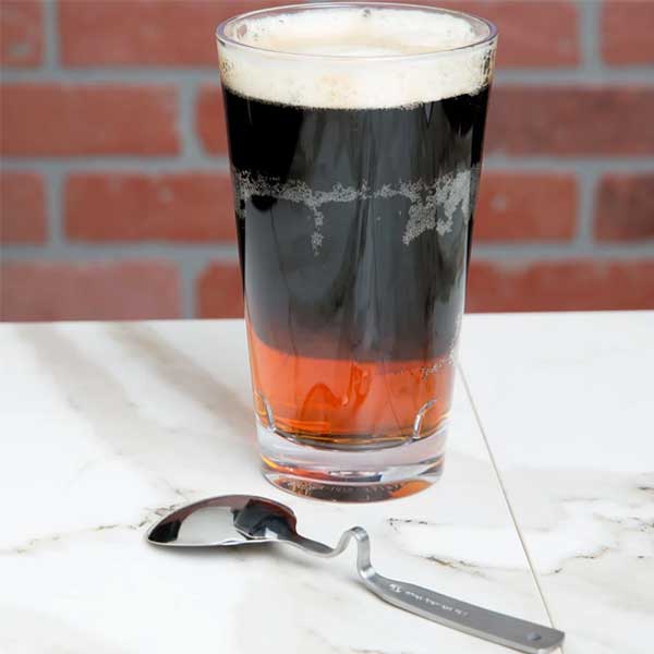 9 1/4" Stainless Steel Beer / Drink Layering Spoon