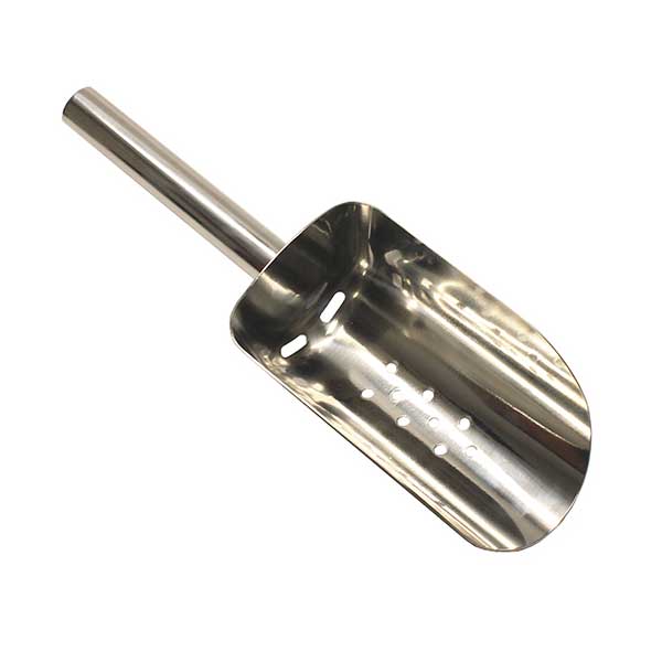 12-16 oz. Stainless Steel Ice Scoop / Tablecraft