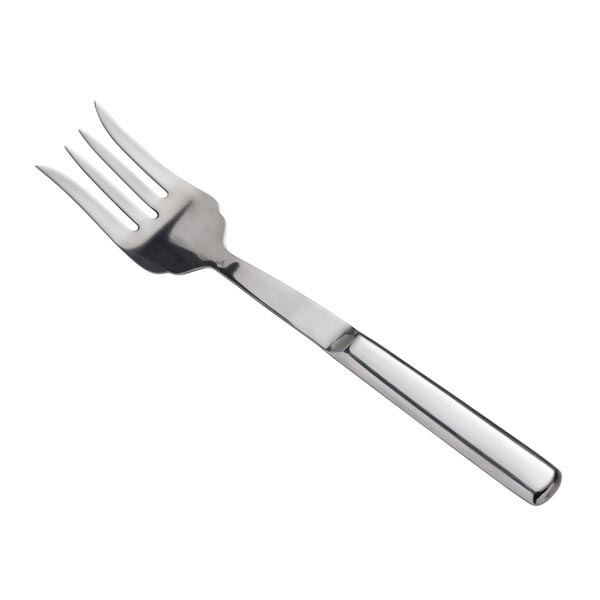 10" Cold Meat Fork with Hollow Handle / Winco